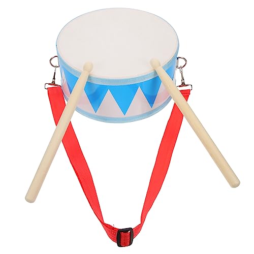 MOLUCKFU 1 Satz Schlagtrommel kleine Trommel holziges Spielzeug Lernspielzeug Bongos kinderinstrumente Kinder musikinstrumente Musikpädagogisches Spielzeug Musikspielzeug Polyester-Leder von MOLUCKFU