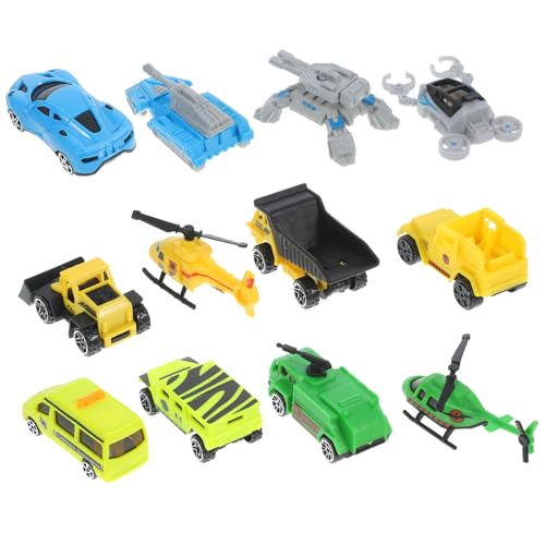 MOLUCKFU 1 Satz Spielzeugauto Baufahrzeuge Spielset Mini-Spielzeug kleine Baufahrzeuge Kinder puppenwagen kinderspielzeug Auto Spielzeug für Kinder kleines baufahrzeug Spielzeug Abs Green von MOLUCKFU