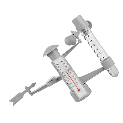 MOLUCKFU 1 Satz Wetter Spielzeug Wissenschaftliches DIY-Spielzeug Spielzeug Zur Wetterüberwachung Spielzeug Für Empfindliches Wetter Meteorologische Station Spielzeug Zusammenbauen Plastik von MOLUCKFU