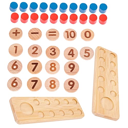 MOLUCKFU 1 Satz Zählspielzeug Heimschulbedarf Kinderpuzzles Kinderspielzeug Kleinkindpuzzle Kleinkindspielzeug Kindermathematik Lernen Zählen Bärenpuzzles Für Kinder von MOLUCKFU