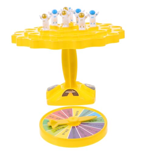 MOLUCKFU 1 Set Balance Brettspiel Kleinkindspielzeug Kinderspielzeug Tischläufer Kinderspielzeug Plastikspielzeug Astronauten Stapelspielzeug Kinder Lernspielzeug Kinderblöcke Spielzeug von MOLUCKFU