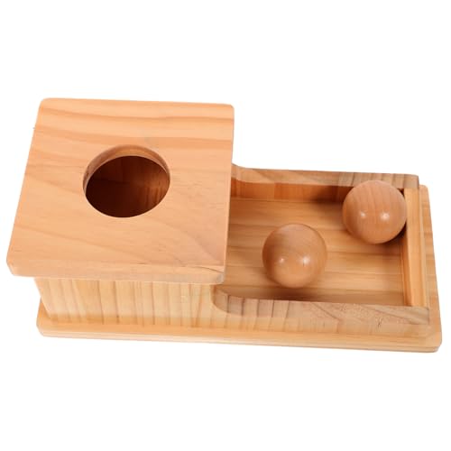 MOLUCKFU 1 Set Früherziehung Pitching Box Kleinkindspielzeug Säuglingsspielzeug Kinderspielzeug Kinderspielzeug Kinder Sinnesspielzeug Frühpädagogisches Spielzeug Kinder Ballbehälter von MOLUCKFU