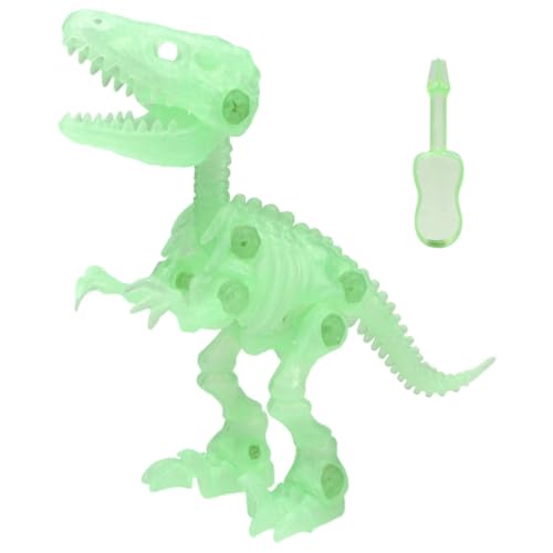 MOLUCKFU 1 Set Leuchtender Dinosaurier Skelette Dinosaurier Spielzeug Luminöser Tierspielzeug Dinosaurier Skelette Spielzeug Spielzeug von MOLUCKFU