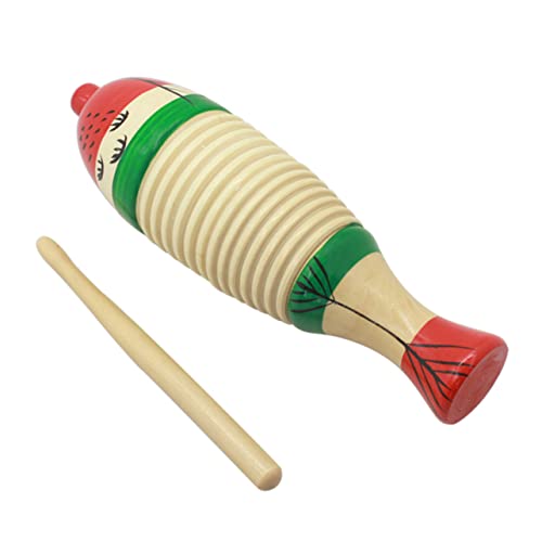 MOLUCKFU 1 Set Percussion Spielzeug Pädagogisches Musikspielzeug Fisch Percussion Pädagogisches Instrument Anfänger Percussion Instrument Kinder Pädagogisches Instrument von MOLUCKFU