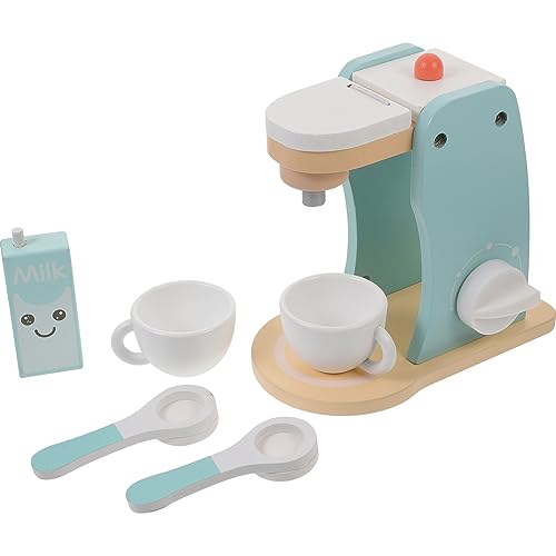 MOLUCKFU 1 Set Simulation Ofen Brotmaschine Kaffeemaschinen Brotmaschine Maschine Kaffeemaschine Kit Kaffeemaschine Kaffeemaschine Küchengeräte Holz von MOLUCKFU