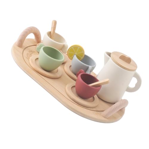 MOLUCKFU 1 Set Teetasse Spielzeug Mädchenspielzeug Mädchenspielzeug Miniatur Dekoration Winzige Dekoration Spielset Miniatur Ornamente Miniatur Dekorationen von MOLUCKFU