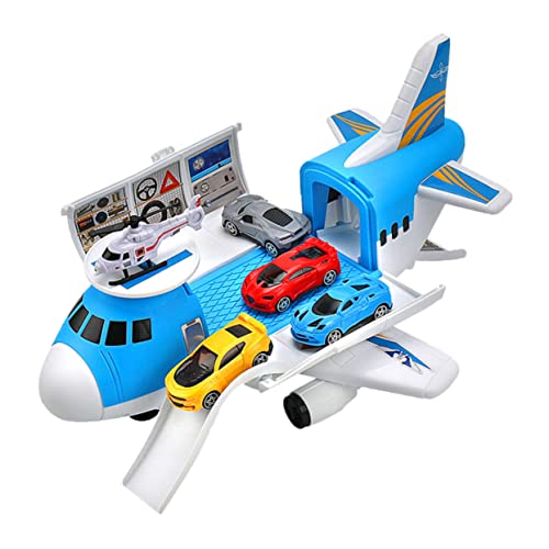 MOLUCKFU 1 Set Transportflugzeug Mini Flugzeug Transportflugzeug Spielzeug Spielzeug Für Kinder Outdoor Spielzeug Kinderaufbewahrung Transportspielzeug Früherziehungsspielzeug von MOLUCKFU