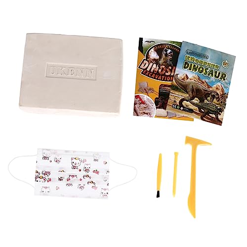 MOLUCKFU 1 Set Wissenschaft Und Bildung Dinosaurier Ausgrabungsset Archäologisches Spielzeug Tier Dinosaurier Dekor Dinosaurier Skelette Montage Spielzeug Dino Eier von MOLUCKFU