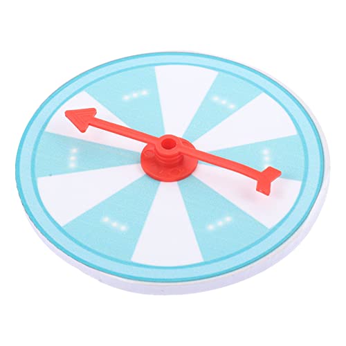 MOLUCKFU 1 Stück Lucky Draw Wheel Draw Game Prop Preisrad Hängendes Draw Wheel Kleine Drehplatte Wiederverwendbare Drehplatte Wandbehang Drehteller Kinderspielzeug Party Spaß Rad Spiel von MOLUCKFU