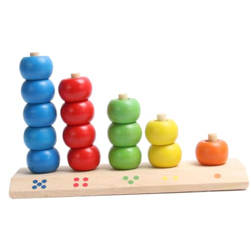 MOLUCKFU 1 Stück Mathematik Mathematik Spielzeug Mathematik Perlen Spielzeug Holz Mathe Spielzeug Für Kinder Pädagogisches Spielzeug Bambus von MOLUCKFU