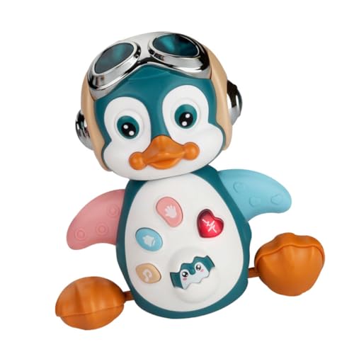 MOLUCKFU 1 Stück Pinguin Tanzspielzeug Lustiges Spielzeug Für Kinder Elektrisch Tanzender Pinguin Lustiges Babyspielzeug Kleinkindspielzeug Kinderspielzeug Sprechendes Pinguin von MOLUCKFU