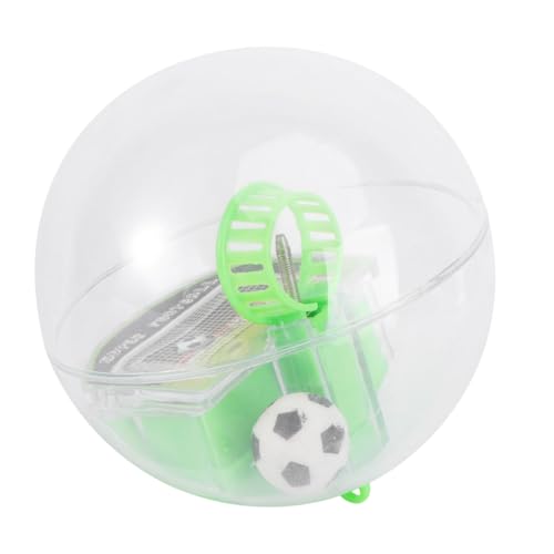 MOLUCKFU 1 Stück Tragbarer Wurfball Mini Fußball Mini Sportball Schreiender Fußball Leuchtender Mini Fußball Basketballkorb Palmen Fußball LED Fußball von MOLUCKFU