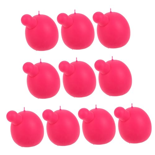 MOLUCKFU 10 Stück Seifenblasen Kernspielzeug Mini Schaumstoffbälle Puppenblasen Quetsch Stress Nachfüllungen Ball Quetschball Puppenzubehör Pressblaseneinsatz Squishy Bälle Zum von MOLUCKFU