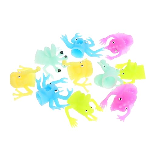 MOLUCKFU 10 Stück Teiliges Leuchtende Fingerpuppen aus TPR Gruselige Kreaturen für Finger Rollenspiele Mini Fingerspielzeug für Geschichten Erzählen und Familienpartys MOLUCKFU 10 Stück Teiliges Leuchtende Fingerpuppen aus TPR Gruselige Kreaturen für Finger Rollenspiele Mini Fingerspielzeug für Geschichten Erzählen und Familienpartys von MOLUCKFU