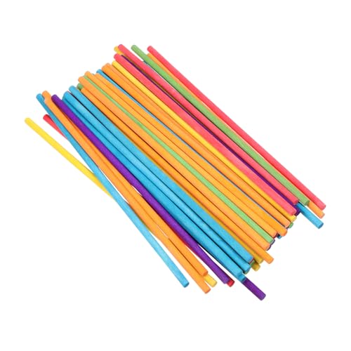 MOLUCKFU 100 Stück Teiliges Bunte Holz Rhythmusstäbe für Pädagogische Percussion Instrument Zubehör Glatte Oberfläche Sicher und Robust für Frühe Musikalische Bildung und Rhythmusübungen MOLUCKFU 100 Stück Teiliges Bunte Holz Rhythmusstäbe für Pädagogische Percussion Instrument Zubehör Glatte Oberfläche Sicher und Robust für Frühe Musikalische Bildung und Rhythmusübungen von MOLUCKFU