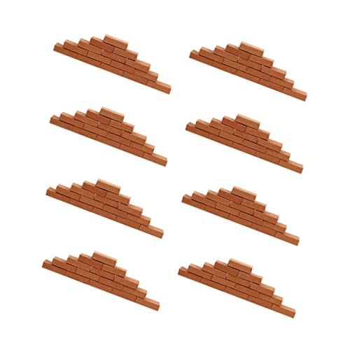 MOLUCKFU 100 Stück Teiliges Miniatur Ziegelstein Kleine Klinkersteine für Micro Dekoration DIY Modellbausteine mit Glatter Oberfläche für Sandtisch Landschaft Puppenhaus und Bastelprojekte MOLUCKFU 100 Stück Teiliges Miniatur Ziegelstein Kleine Klinkersteine für Micro Dekoration DIY Modellbausteine mit Glatter Oberfläche für Sandtisch Landschaft Puppenhaus und Bastelprojekte von MOLUCKFU