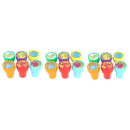 MOLUCKFU 18 Stempel Für Kinder Dinosaurier Stempel Für Die Schule Spielzeug Für Kinder Kidcraft Spielset Kinderstempel Mini Spielzeug Kinderstempel Spielzeugstempel Für Kinder von MOLUCKFU