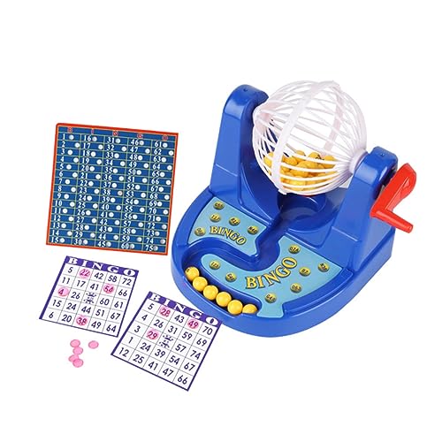 MOLUCKFU 1Stk Bingo-Spielautomat für kinderspielzeug hühner zabawki stymulujące rozwój Toys Educational Toys Lernspielzeug Children Toys Tischspiel Blue von MOLUCKFU