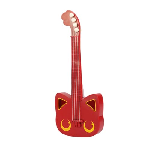 MOLUCKFU 1Stk Simulations-Ukulele Ukulele für Anfänger Kinderspielzeuggitarre interaktives Spielzeug kinderinstrumente Gitarre Musikinstrument Spielzeug lustiges Ukulele Spielzeug Plastik von MOLUCKFU