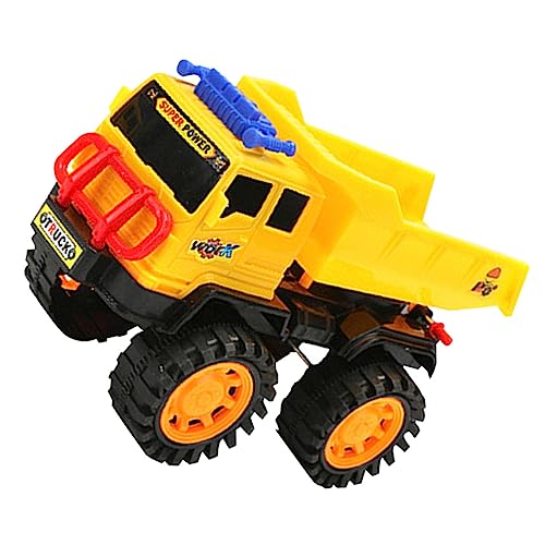 MOLUCKFU 1stk Engineering-LKW-Spielzeug Kinderspielzeug Technisches LKW-Spielzeug Bauwagen Kippwagen Spielzeug Modell Spielzeug Für Baufahrzeuge Yellow von MOLUCKFU