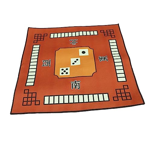 MOLUCKFU 1stk Mahjong-tischdecke Mahjong-tischmatte Domino Tischdecke Brettspiele Matte Quadratische Tischdecke Spieltischabdeckung Gaming-tischabdeckung Coffee Flanell (polyesterfaser) von MOLUCKFU