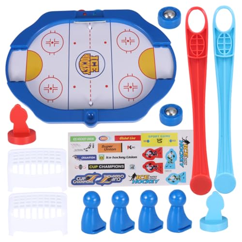 MOLUCKFU 1stk Mini-Eishockey-Spielzeug Sport Ball Tischspielzeug Desktop-sportspiele Tabletop-Ball-brettspiel Tisch-eishockeyspiel Tragbares Airhockey-Spielzeug Tisch-airhockey von MOLUCKFU