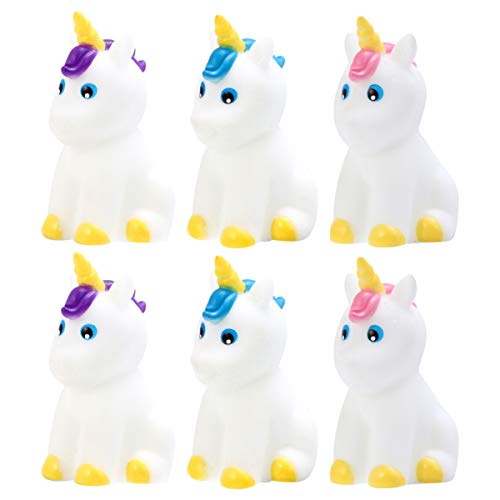 MOLUCKFU 2 Bades Pielzeug Set Duschspielzeug Nehmen in Form Eines Einhorns Einhorn-duschspielzeug Einhorn Duschen Einhorn-badespielzeug Für Babys PVC von MOLUCKFU