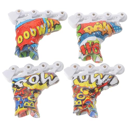 MOLUCKFU 2 Paare Mini Fingerskates Eiskunstlauf Modell Finger Roller Sportspielzeug Leicht Tragbar für Schreibtischspiele Fingerkoordinationstraining Geschenk für Sport Sneakerfans MOLUCKFU 2 Paare Mini Fingerskates Eiskunstlauf Modell Finger Roller Sportspielzeug Leicht Tragbar für Schreibtischspiele Fingerkoordinationstraining Geschenk für Sport Sneakerfans von MOLUCKFU