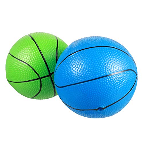 MOLUCKFU 2 STK Basketball interaktives entwicklung Toys for kinderhaben spielsachen für Sportangebot für Springball aus PVC Hüpfball für Blue von MOLUCKFU