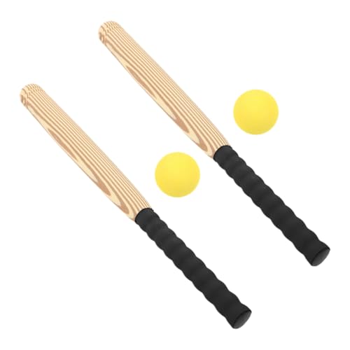 MOLUCKFU 2 Sätze Baseballschläger Schaumstoff Basebälle Kinder Baseballspielzeug Kleinkind Baseballspiel Baseball Für Kleinkinder Baseball Trainingsausrüstung Baseball von MOLUCKFU