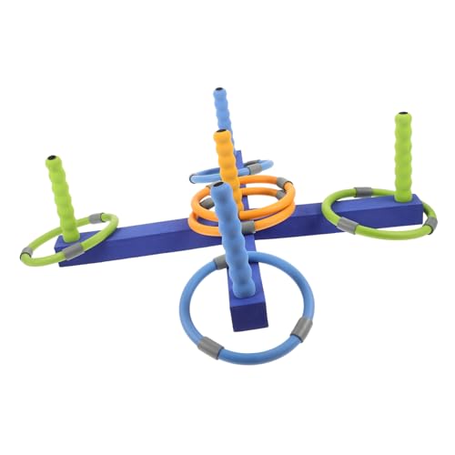 MOLUCKFU 2 Sätze Ring-Ring-Spielzeug Ringwurfspielzeug Kreuz-Fünf-Ring-Wurfspiel Wurfringspielzeug Kinderspielzeug The Five Rings Spielzeuge Party-Toss-Spielzeug Wurfspiel für Kinder Nr von MOLUCKFU