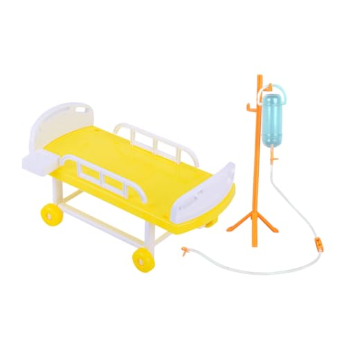 MOLUCKFU 2 Sets Simuliertes Medizinisches Miniaturmodell Spielzeug Spielender Arzt Spielzeugwerkzeuge Kinder So Tun Als Ob Spielset Miniatur Babyzubehör Für Mädchen von MOLUCKFU