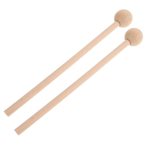 MOLUCKFU 2 Stück Kindersichere Holz Xylophon Schlägel mit Rundkopf Orff Mallets für Klare Klangqualität Robustes Naturholz für Frühe Musikerziehung MOLUCKFU 2 Stück Kindersichere Holz Xylophon Schlägel mit Rundkopf Orff Mallets für Klare Klangqualität Robustes Naturholz für Frühe Musikerziehung von MOLUCKFU