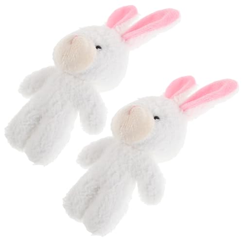 MOLUCKFU 2 Stück Mini Plüsch Kaninchen Süßes Weiches Stofftier für Puppenhaus Realistisch Gestaltete Kuschelhasen Kindgerechtes Sicheres Kreativität und Fantasievollem Rollenspiel MOLUCKFU 2 Stück Mini Plüsch Kaninchen Süßes Weiches Stofftier für Puppenhaus Realistisch Gestaltete Kuschelhasen Kindgerechtes Sicheres Kreativität und Fantasievollem Rollenspiel von MOLUCKFU
