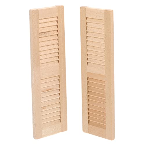 MOLUCKFU 2 Stück Puppenhaus Jalousien Teilig Dekoration Fensterläden für Kinderzimmer Zubehör Passende Möbel für Puppenhaus Szenen MOLUCKFU 2 Stück Puppenhaus Jalousien Teilig Dekoration Fensterläden für Kinderzimmer Zubehör Passende Möbel für Puppenhaus Szenen von MOLUCKFU