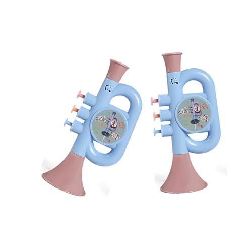 MOLUCKFU 2 Stück Teiliges Kinderspielzeug Trompete mit Wasserstrahlfunktion Leichtes Abs Material Tragbar Musikalisches Badespielzeug für Strand und Schwimmbad Geeignet für Jungen und MOLUCKFU 2 Stück Teiliges Kinderspielzeug Trompete mit Wasserstrahlfunktion Leichtes Abs Material Tragbar Musikalisches Badespielzeug für Strand und Schwimmbad Geeignet für Jungen und von MOLUCKFU