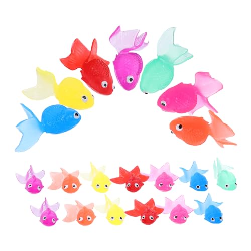 MOLUCKFU 20 Stück Teiliges Realistische Umweltfreundliche TPR goldfische Aquariumdekoration Lebensechte Farblich Gemischte Künstliche Tropische Fische für Fischbecken und Aquarien MOLUCKFU 20 Stück Teiliges Realistische Umweltfreundliche TPR goldfische Aquariumdekoration Lebensechte Farblich Gemischte Künstliche Tropische Fische für Fischbecken und Aquarien von MOLUCKFU