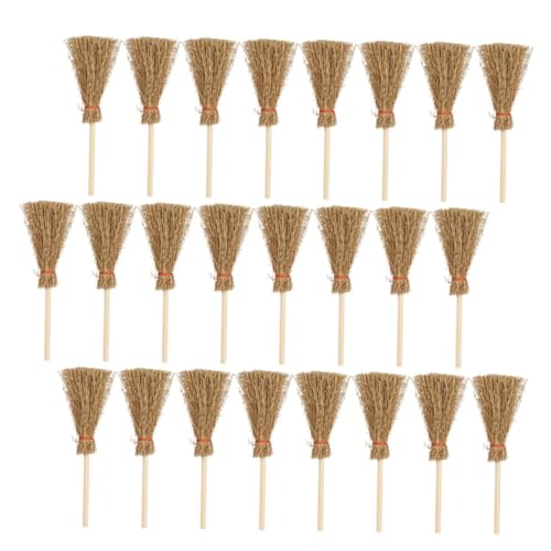 MOLUCKFU 25 Stück Teiliges Mini Besen Puppenhaus Besen Miniatur Hexenbesen Deko für Micro Landschaft DIY Handwerk Halloween Dekoration Realistisch Gestaltet Vielseitig Einsetzbar MOLUCKFU 25 Stück Teiliges Mini Besen Puppenhaus Besen Miniatur Hexenbesen Deko für Micro Landschaft DIY Handwerk Halloween Dekoration Realistisch Gestaltet Vielseitig Einsetzbar von MOLUCKFU