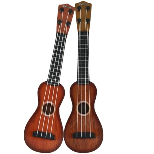 MOLUCKFU 2St Simulations-Ukulele Bauen Xylophon Kinderspielzeug Musikinstrumente für Kleinkinder kinderinstrumente musikinstrumente Gitarre -Ukulele Plastik von MOLUCKFU