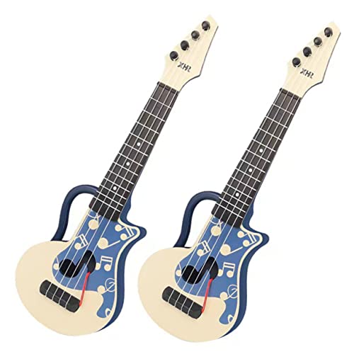 MOLUCKFU Musik Für Kinder 2st Gitarre Ukulele-akkordtabelle Musikinstrumente Für Ukulele-Gitarre Für Ukulele Akkordbuch -Ukulele Üben Ukulele Anfänger-Ukulele Plastik Blue Ukulele Erwachsene von MOLUCKFU