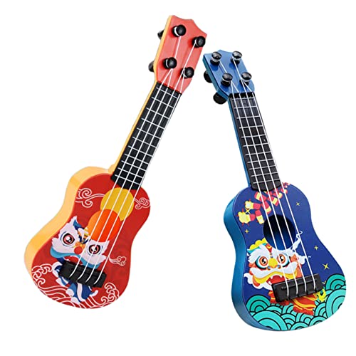 MOLUCKFU 2st Mini-Gitarre Kleinkindgitarre Für 3 Jährige Kleinkinder Gitarre Spielzeuggitarre Für Kleinkinder 1-3 Gitarre Spielen Für Kinder Im Alter Von 3-5 Jahren Kleinkind Gitarre Abs von MOLUCKFU