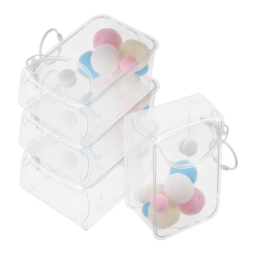 MOLUCKFU 3 Stück Transparente PVC Figurentaschen Tragbare Aufbewahrungstaschen mit Schlüsselanhänger für Sammelfiguren Praktische Schützende Organizer für Unterwegs MOLUCKFU 3 Stück Transparente PVC Figurentaschen Tragbare Aufbewahrungstaschen mit Schlüsselanhänger für Sammelfiguren Praktische Schützende Organizer für Unterwegs von MOLUCKFU