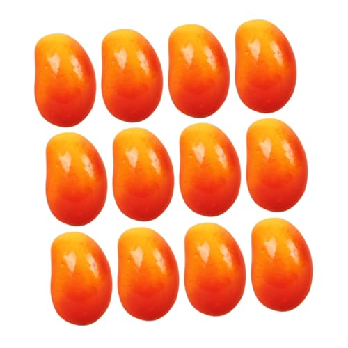 MOLUCKFU 30 Stück Mini Früchte Tischdekoration Mini Mangos Dekor Künstliche Miniatur V Mangos Miniaturen Gefälschte Mini Obstmodelle Miniatur Fake Früchte Miniatur Mangos von MOLUCKFU