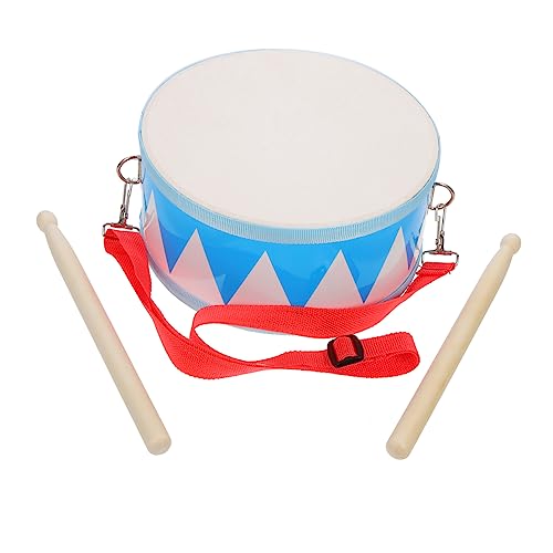 MOLUCKFU 4 Sätze Schlagtrommel Bildung Percussion-Instrument Hängendes Trommelspielzeug Musikalisches Trommelspielzeug Gehirnspielzeug Schlagzeug Percussion-Snare-Drum Bongos Hölzern von MOLUCKFU