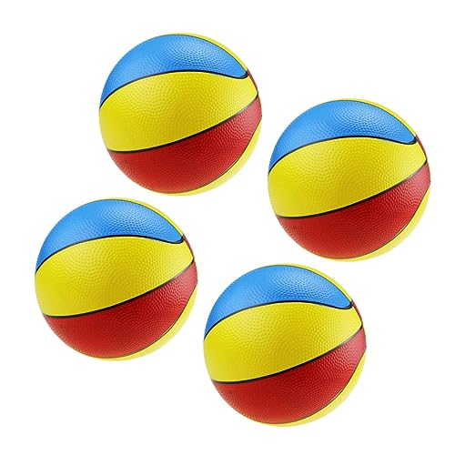 MOLUCKFU 4 Stück Kinderspielzeug Spielzeug für Kinder Toys Kinder spielsachen Kinder Spielzeug kinderknallzeug Strand spielzeuge Kid Toys aufblasbarer Ball Kinderbasketball Wasserball von MOLUCKFU