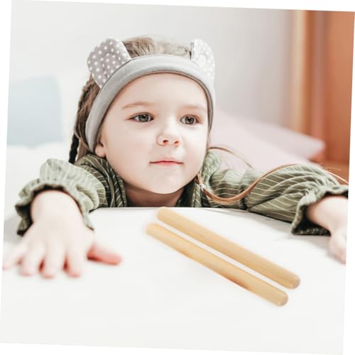 MOLUCKFU 4 Stück Teiliges Holz Rhythmussticks Percussion Instrumente für Tragbare Musikinstrumente zum Lernen von Rhythmus Kreative Klangstäbe als Geschenk für Junge Mädchen MOLUCKFU 4 Stück Teiliges Holz Rhythmussticks Percussion Instrumente für Tragbare Musikinstrumente zum Lernen von Rhythmus Kreative Klangstäbe als Geschenk für Junge Mädchen von MOLUCKFU