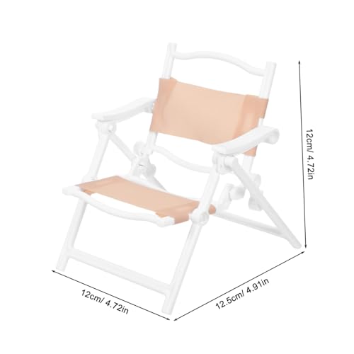 MOLUCKFU 5 Stück Mini Klapp-strandliegen für Puppenhaus Faltbare Mini Liegestühle in Cremeweiß Camping Strandmöbel Modell für Rollenspiel und Outdoor-szenen MOLUCKFU 5 Stück Mini Klapp-strandliegen für Puppenhaus Faltbare Mini Liegestühle in Cremeweiß Camping Strandmöbel Modell für Rollenspiel und Outdoor-szenen von MOLUCKFU
