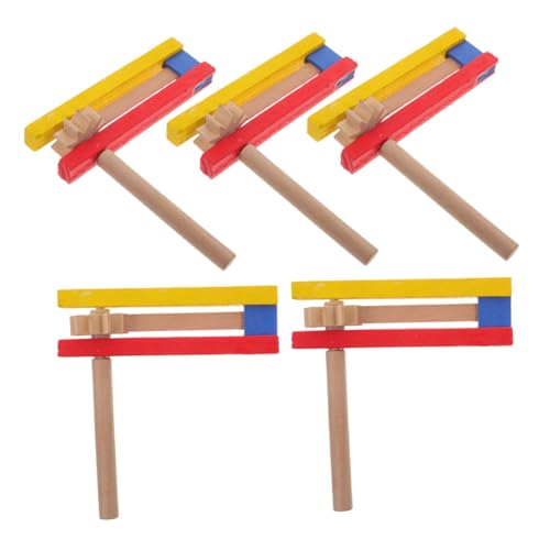 MOLUCKFU 5 Stück Teiliges Holz Spinning Ratchet Selbstrotierende Geräuschmacher Musikinstrumente für Sportveranstaltungen Geburtstagsfeiern Atmosphäreverbesserer Einfach zu Bedienen MOLUCKFU 5 Stück Teiliges Holz Spinning Ratchet Selbstrotierende Geräuschmacher Musikinstrumente für Sportveranstaltungen Geburtstagsfeiern Atmosphäreverbesserer Einfach zu Bedienen von MOLUCKFU