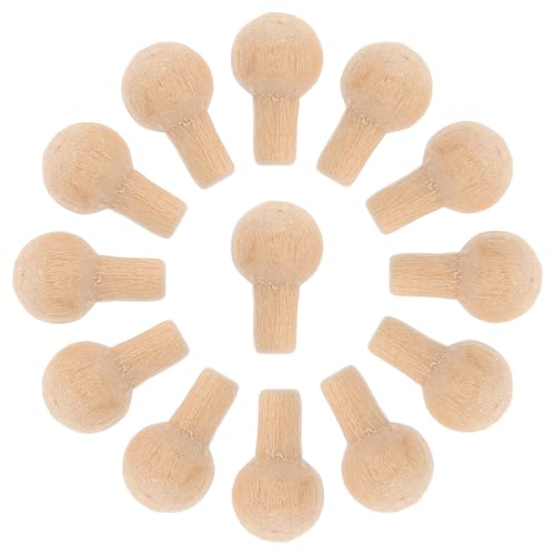 MOLUCKFU 50 Stück Miniatur Möbelknöpfe Für Puppenhaus Holzgriffe Für Puppenhausschränke Und Türen Mini Haus Dekorationszubehör MOLUCKFU 50 Stück Miniatur Möbelknöpfe Für Puppenhaus Holzgriffe Für Puppenhausschränke Und Türen Mini Haus Dekorationszubehör von MOLUCKFU