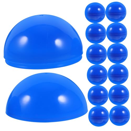 MOLUCKFU 50 Stück Spielbälle Schaumstoff Pongbälle Babyspielbälle Tischtennisbälle Poolbälle Automatenspielzeugbälle Für Babys Partybälle Gamingbälle Ballaktivität Tombolabälle Blau von MOLUCKFU